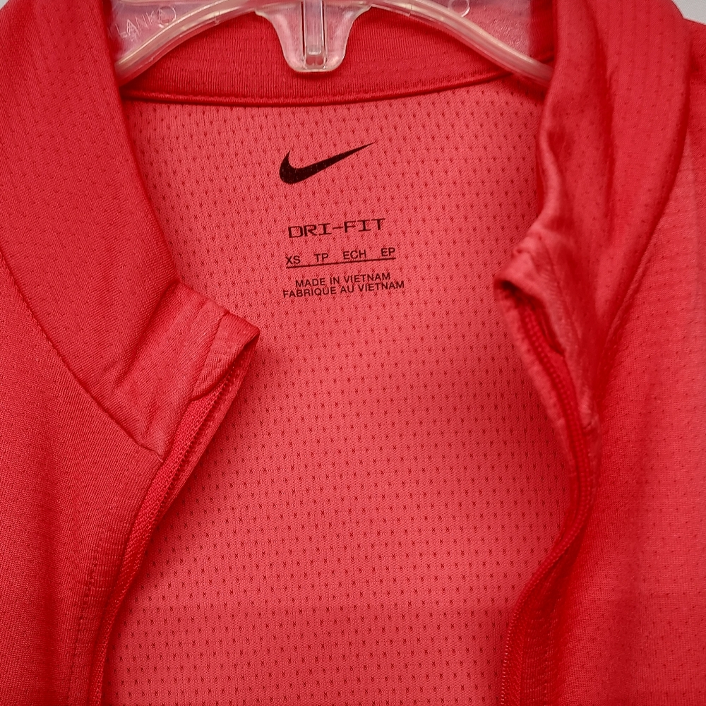 NWT Nike Dri-Fit women's coral jacket-size XS - Picture 7 of 9